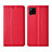 Handytasche Stand Schutzhülle Flip Leder Hülle für Samsung Galaxy A42 5G Rot