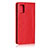 Handytasche Stand Schutzhülle Flip Leder Hülle für Samsung Galaxy A51 4G Rot