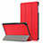 Handytasche Stand Schutzhülle Flip Leder Hülle für Samsung Galaxy Tab S5e Wi-Fi 10.5 SM-T720 Rot