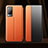 Handytasche Stand Schutzhülle Flip Leder Hülle für Vivo X60 5G Orange