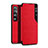 Handytasche Stand Schutzhülle Flip Leder Hülle für Xiaomi Mi 10 Ultra Rot