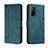 Handytasche Stand Schutzhülle Flip Leder Hülle H01X für Xiaomi Redmi K30S 5G Grün