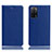 Handytasche Stand Schutzhülle Flip Leder Hülle H02P für Oppo A56 5G Blau