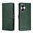 Handytasche Stand Schutzhülle Flip Leder Hülle H02X für Realme 10 Pro+ Plus 5G Grün