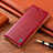Handytasche Stand Schutzhülle Flip Leder Hülle H04P für Apple iPhone 12 Mini Rot