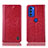 Handytasche Stand Schutzhülle Flip Leder Hülle H04P für Motorola Moto G51 5G