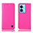 Handytasche Stand Schutzhülle Flip Leder Hülle H04P für Oppo A58 5G Pink