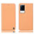 Handytasche Stand Schutzhülle Flip Leder Hülle H04P für Vivo iQOO 8 5G Orange