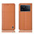 Handytasche Stand Schutzhülle Flip Leder Hülle H06P für Vivo iQOO 9 5G Orange