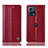 Handytasche Stand Schutzhülle Flip Leder Hülle H09P für Motorola Moto Edge S30 Pro 5G Rot