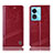 Handytasche Stand Schutzhülle Flip Leder Hülle H09P für Oppo A58 5G Rot