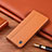 Handytasche Stand Schutzhülle Flip Leder Hülle H10P für Sony Xperia 10 Plus Orange