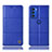 Handytasche Stand Schutzhülle Flip Leder Hülle H11P für Motorola Moto G51 5G