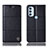 Handytasche Stand Schutzhülle Flip Leder Hülle H11P für Motorola Moto G71 5G