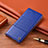 Handytasche Stand Schutzhülle Flip Leder Hülle H11P für Xiaomi Mi Note 10 Lite Blau