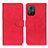 Handytasche Stand Schutzhülle Flip Leder Hülle K03Z für Xiaomi Poco M4 5G Rot