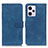 Handytasche Stand Schutzhülle Flip Leder Hülle K03Z für Xiaomi Redmi Note 12 Explorer Blau