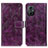 Handytasche Stand Schutzhülle Flip Leder Hülle K04Z für Xiaomi Poco M4 5G Violett