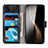 Handytasche Stand Schutzhülle Flip Leder Hülle K04Z für Xiaomi Redmi 9T 4G