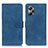 Handytasche Stand Schutzhülle Flip Leder Hülle K09Z für Oppo K10 Pro 5G Blau