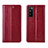 Handytasche Stand Schutzhülle Flip Leder Hülle L01 für Huawei Enjoy Z 5G Rot