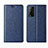 Handytasche Stand Schutzhülle Flip Leder Hülle L01 für Huawei Honor Play4T Pro Blau