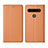 Handytasche Stand Schutzhülle Flip Leder Hülle L01 für LG K51S Orange