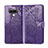 Handytasche Stand Schutzhülle Flip Leder Hülle L01 für LG Stylo 6 Violett