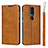 Handytasche Stand Schutzhülle Flip Leder Hülle L01 für Nokia 4.2 Orange