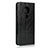 Handytasche Stand Schutzhülle Flip Leder Hülle L01 für Nokia 7.2 Schwarz