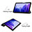 Handytasche Stand Schutzhülle Flip Leder Hülle L01 für Samsung Galaxy Tab A7 Wi-Fi 10.4 SM-T500