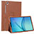 Handytasche Stand Schutzhülle Flip Leder Hülle L01 für Samsung Galaxy Tab S5e Wi-Fi 10.5 SM-T720 Braun
