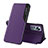 Handytasche Stand Schutzhülle Flip Leder Hülle L01 für Xiaomi Mi 12S 5G Violett