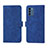 Handytasche Stand Schutzhülle Flip Leder Hülle L01Z für Nokia C300 Blau