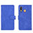 Handytasche Stand Schutzhülle Flip Leder Hülle L01Z für Samsung Galaxy A40 Blau