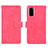 Handytasche Stand Schutzhülle Flip Leder Hülle L01Z für Samsung Galaxy S20 Lite 5G Pink