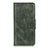 Handytasche Stand Schutzhülle Flip Leder Hülle L02 für Apple iPhone 12 Grün
