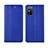 Handytasche Stand Schutzhülle Flip Leder Hülle L02 für Huawei Honor X10 Max 5G Blau