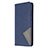 Handytasche Stand Schutzhülle Flip Leder Hülle L02 für Huawei Y7p Blau