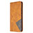 Handytasche Stand Schutzhülle Flip Leder Hülle L02 für Huawei Y7p Orange