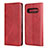 Handytasche Stand Schutzhülle Flip Leder Hülle L02 für LG V60 ThinQ 5G Rot