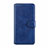 Handytasche Stand Schutzhülle Flip Leder Hülle L02 für Motorola Moto E6s (2020) Blau