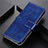 Handytasche Stand Schutzhülle Flip Leder Hülle L02 für Realme Narzo 20 Pro Blau