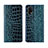 Handytasche Stand Schutzhülle Flip Leder Hülle L02 für Realme X7 5G Blau