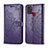 Handytasche Stand Schutzhülle Flip Leder Hülle L02 für Samsung Galaxy A21s Violett