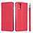 Handytasche Stand Schutzhülle Flip Leder Hülle L02 für Samsung Galaxy A51 4G Rot