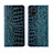 Handytasche Stand Schutzhülle Flip Leder Hülle L02 für Samsung Galaxy M51 Blau