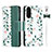 Handytasche Stand Schutzhülle Flip Leder Hülle L02 für Sony Xperia 10 II Grün