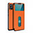 Handytasche Stand Schutzhülle Flip Leder Hülle L02 für Vivo V20 Pro 5G Orange