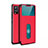 Handytasche Stand Schutzhülle Flip Leder Hülle L02 für Vivo V20 Pro 5G Rot